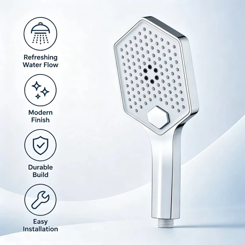 Desain Kamar Mandi Kancing Hand Shower Air Terjun