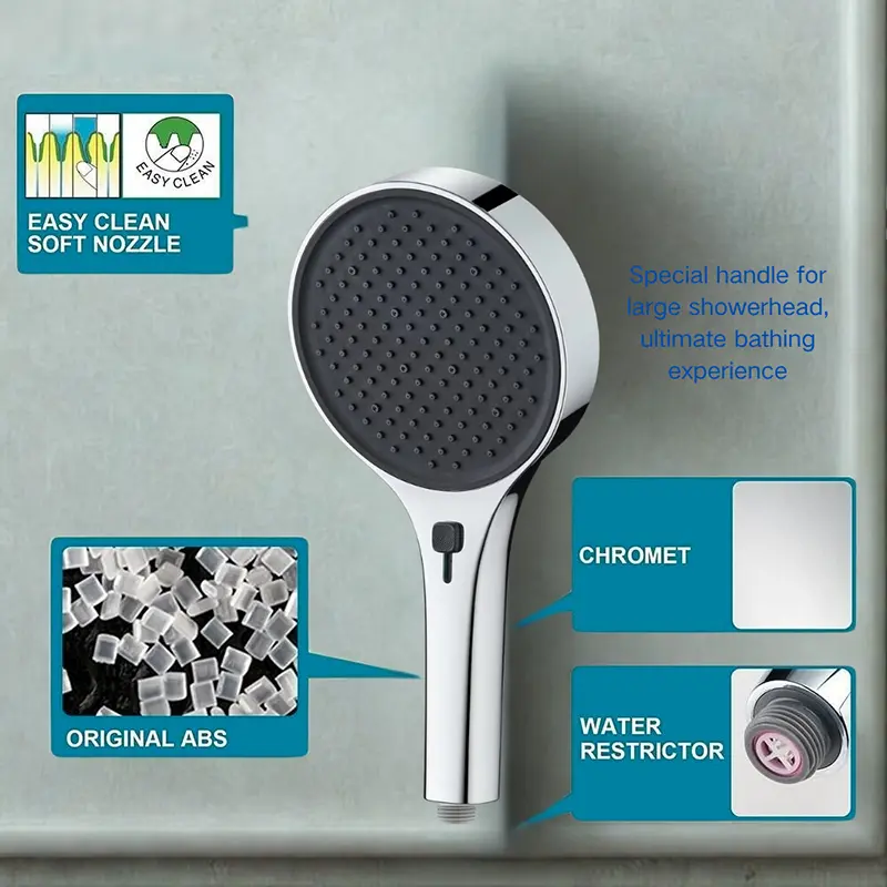 Multi Functional Stepless Speed Adjustable Water Saving Shower Multi Functional Stepless Speed Adjustable Water Saving Shower